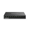 TP-LINK Mercusys MS110P sieťový prepínač Riadený Fast Ethernet (10/100) Podpora napájania cez Ethernet (PoE) Čierna (MS110P)