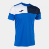 CREW V SHORT SLEEVE T-SHIRT ROYAL NAVY WHITE XS