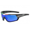 Okuliare SALICE 016ITA black/RWblue/clear + orange