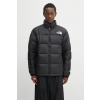 Páperová bunda The North Face Lhotse čierna farba, zimná, NF0A3Y23GOE1