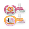 PHILIPS AVENT Cumlík Ultra air obrázok 6-18 m 2 ks Philips Avent Dievča