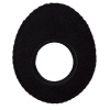 Eyecushion OVAL M Fleece Black