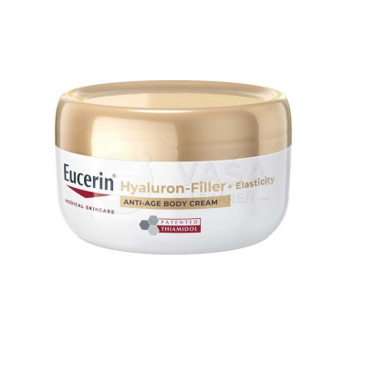 Eucerin Hyaluron-Filler + Elasticity Telový anti-age krém 200 ml telový krém