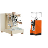 Lelit Bianca PL162T V3, gold + Eureka Mignon Specialita, CR orange