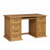 Písací stôl MEXICANA BIR24 s výsuvom na klávesnici Barevné provedení: vosk - dub tmavý