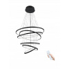 Stropný lampa strop 6 prsteň luster LED pilot (Stropný lampa strop 6 prsteň luster LED pilot)