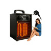 Elektrický ohrievač Kaminer 3000W - čierny Kaminer