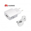 HW-050200E3W Huawei USB Cestovní Dobíječ + microUSB Datový Kabel White (Bulk) 8595642229855