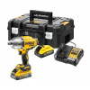 DeWALT Náradie - 18V AKU rázový uťahovač, 2x aku 5,0 Ah POWERSTACK, nabíjačka DCF900H2T