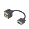 Gembird adaptér VGA (M) -> 2x VGA (F), 20cm CC-VGAX2-20CM