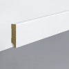 Egger L201 Soklová lišta biela 60x18 mm 2,4 m