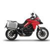 SHAD Kompletná sada bočných hliníkových kufrov SHAD TERRA, 47/47 litrový bočné kufre, vrátane montážnej sady SHAD DUCATI MULTISTRADA 950 / 1200 / 1260