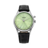 Vulcain Cricket President 36 mm - Pistáciovo zelená - Black Alligator + 5 rokov záruka a darček ZADARMO