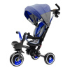 BABY MIX Detská trojkolka 5v1 RELAX 360° modrá 100x73 modrá