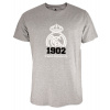 Fan-shop Tričko REAL MADRID No60 Crest šedé velikost: M