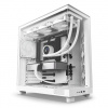 NZXT case H6 Flow / 3x120 mm fan / glass / mesh panel / white CC-H61FW-01