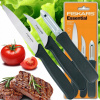 FISKARS Essential sada na loupání - nůž loupací, nůž okrajovací, škrabka na zeleninu