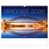 Helma 365 Nástenný kalendár Bridges 2026