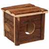 Small animals Domek dřevěný s kůrou 15,5x15,5x14cm