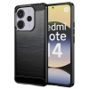 Techsuit Xiaomi Redmi Note 14 4G Carbon Shield TPU puzdro KP36997 čierna