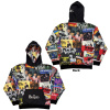 Mikina The Beatles - Sgt Pepper, Unisex,Čierna,XXL