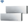 Klimatizácia Mitsubishi 3,6kW 2xMSZ-EF18VG/K-S