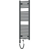 Mexen Hades, elektrické vykurovacie teleso 1200 x 400 mm, 600 W, antracitová, W104-1200-400-2600-66