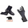 Topánky RAFTER + rukavice SLIM 2.5 HIKO (Set pre ľadové medvede - otužilcov)