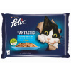 FELIX Fantastic kapsičky - losos / platesa v želé 4x85g