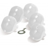 Solight sada 5x bezpečnostná zátka + kľúčik SL0540