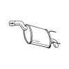 Koncový tlmič výfuku BOSAL 185-675 BOSAL BOSAL185-675