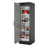 Protipožiarna skriňa na nebezpečné látky asecos Select W-63L, ľavé dvere, 3x vložná polica, farba dv