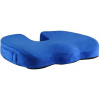 Powerton podsedák pod zadok, ergonomický, pamäťová pena, modrý WPEUS2B