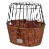 DUVO+ Prútený košík na bicykel s vankúšom 48 × 33 × 44 cm