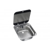 Dometic SNG 4244 štvorcový drez so skleneným krytom 420 x 440 mm