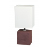 RABALUX SK Svietidlá s.r.o. Nočné lampa Orlando 4928 - wenge - biele alabastrové sklo