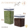 Zvýhodnený Set – OXO POP 2,6l obdĺžnik – 4x + 1,6l obdĺžnik - 4x