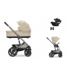 CYBEX Talos S Lux + Cot S Lux Travel Set Aton B2 i-Size almond beige 2026