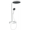 Hansgrohe Rainfinity - Showerpipe 360 1jet s termostatom ShowerTablet 350, biela matná 26853700