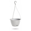 Prosperplast kvetináč závesný Ratolla Round W Biela 24,3 cm