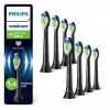 Náhradné hlavice Philips Sonicare Optimal White HX6068/88 (8 ks) čierna