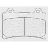 CL BRAKES brzdové doštičky 2305 RX3