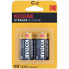 Kodak - Xtralife Alkaline Batteries C X 2 units