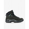 Trekingové dámske topánky Lowa Renegade GTX Mid - asphalt/turquoise