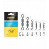 Delphin hi speed double rolling swivel A-04 BN veľ.10