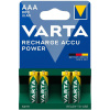 Varta AAA nabíjacie batérie 800mAh – 4ks