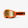 Okuliare 100 % Strata 2 Neon Orange mirror