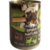 Spirit of Nature konzerva pre psov s jahňacím a králičím mäsom 415 g