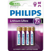 Philips baterie AAA Ultra lithium - 4ks FR03LB4A/10