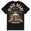 Pánské Triko BLACK HEART BEER BIKER Barva: Černá, Velikost: M - L - doprava zdarma